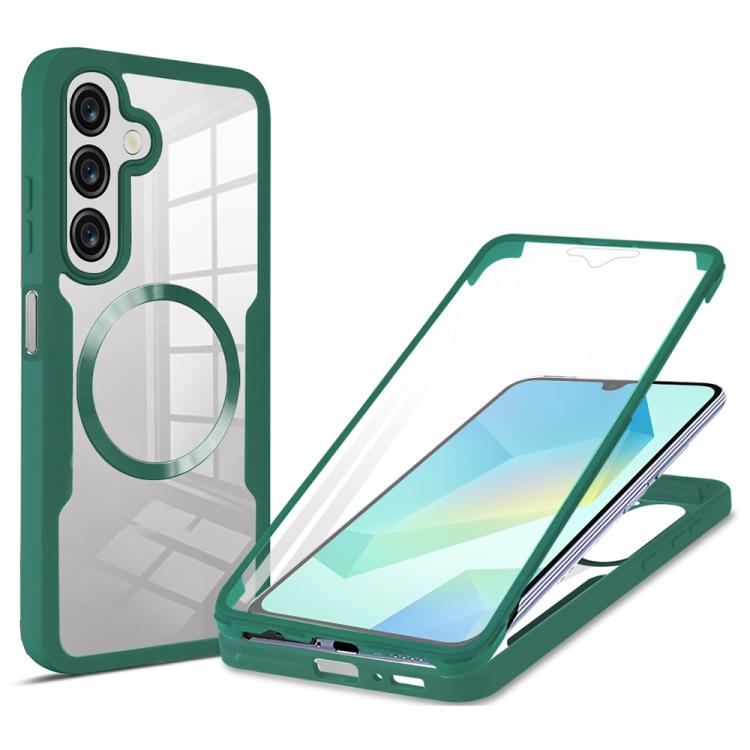 For Samsung Galaxy A16 5G CD Texture MagSafe Phone Case