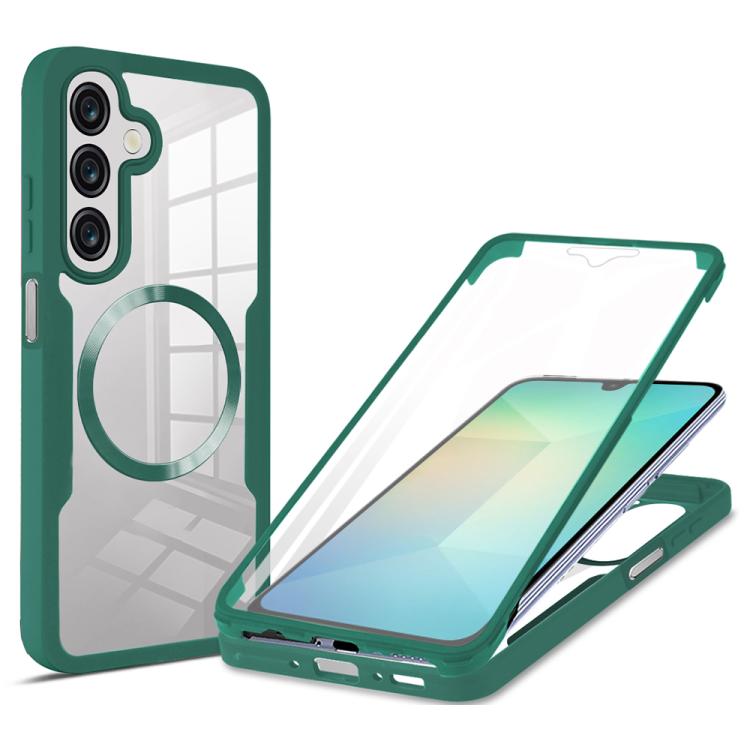 For Samsung Galaxy A26 5G CD Texture MagSafe Phone Case