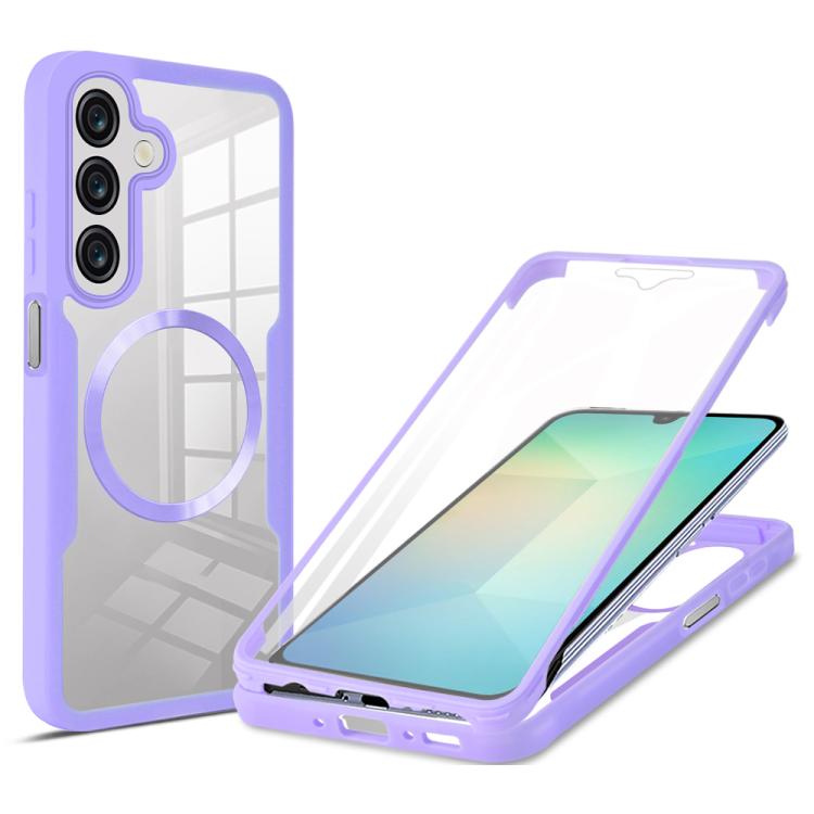 For Samsung Galaxy A26 5G CD Texture MagSafe Phone Case