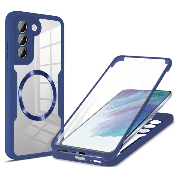 For Samsung Galaxy S21 FE 5G CD Texture MagSafe Phone Case