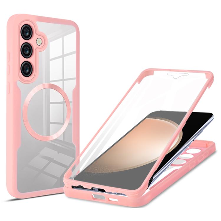 For Samsung Galaxy S23 FE 5G CD Texture Magsafe Phone Case