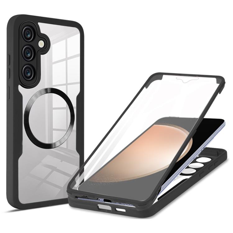 For Samsung Galaxy S23 FE 5G CD Texture Magsafe Phone Case