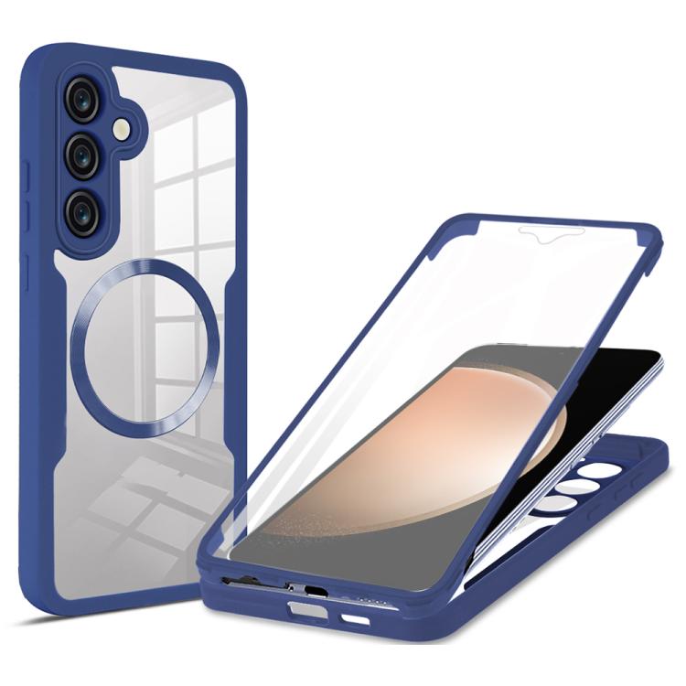 For Samsung Galaxy S23 FE 5G CD Texture Magsafe Phone Case