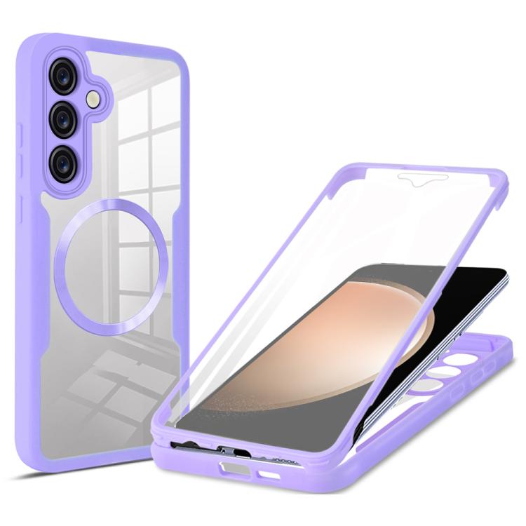 For Samsung Galaxy S23 FE 5G CD Texture Magsafe Phone Case