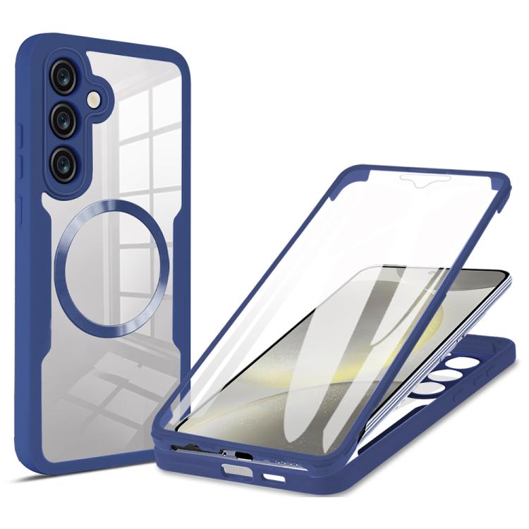 For Samsung Galaxy S24 FE 5G CD Texture MagSafe Phone Case