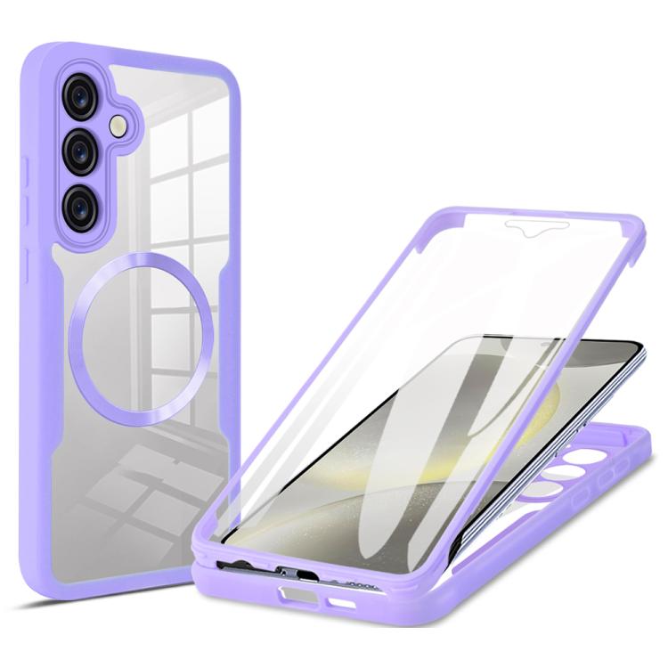 For Samsung Galaxy S24 FE 5G CD Texture MagSafe Phone Case