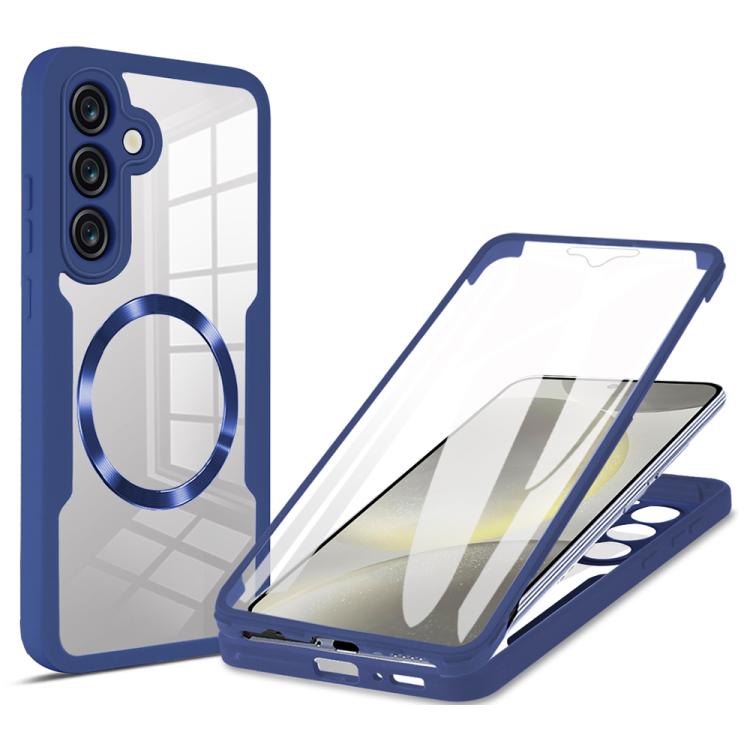 For Samsung Galaxy S25+ / S24+ 5G CD Texture MagSafe Phone Case