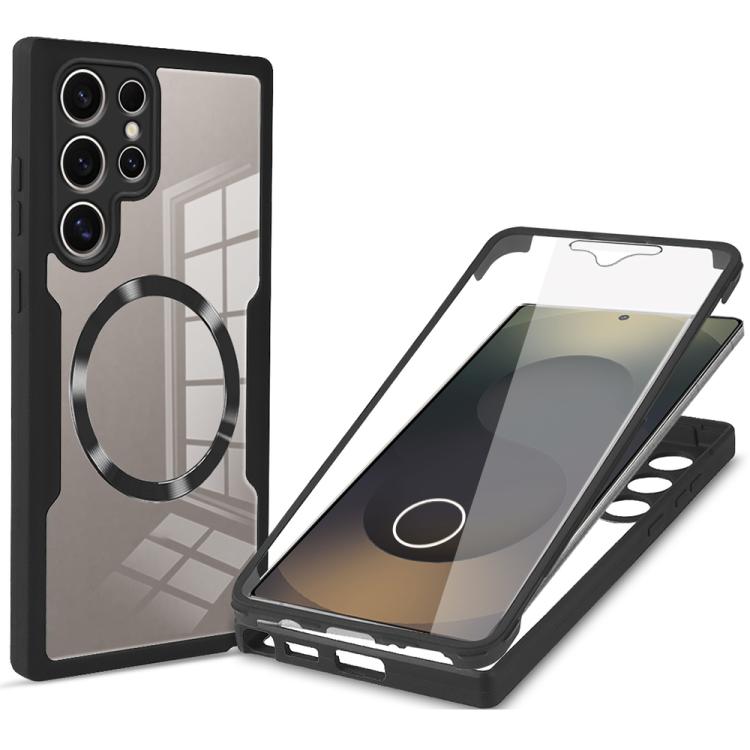 For Samsung Galaxy S25 Ultra 5G CD Texture MagSafe Phone Case