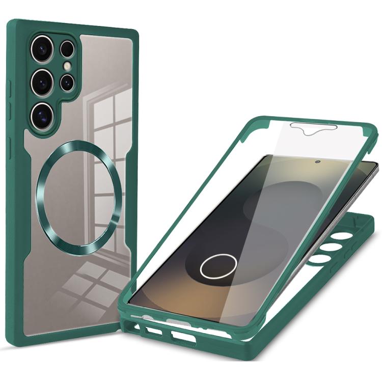 For Samsung Galaxy S25 Ultra 5G CD Texture MagSafe Phone Case