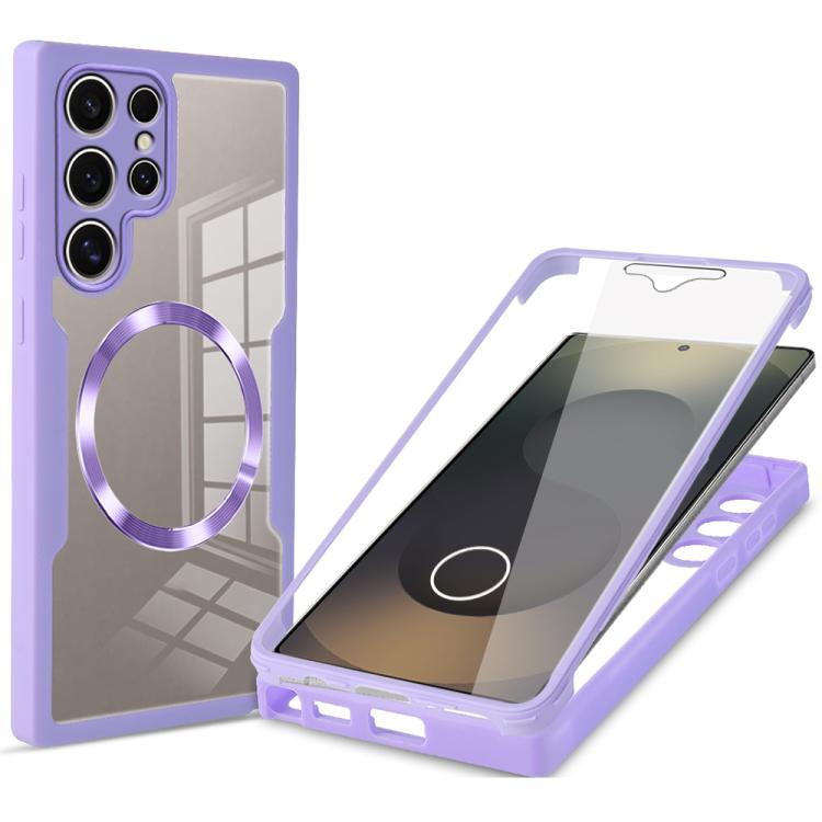 For Samsung Galaxy S25 Ultra 5G CD Texture MagSafe Phone Case