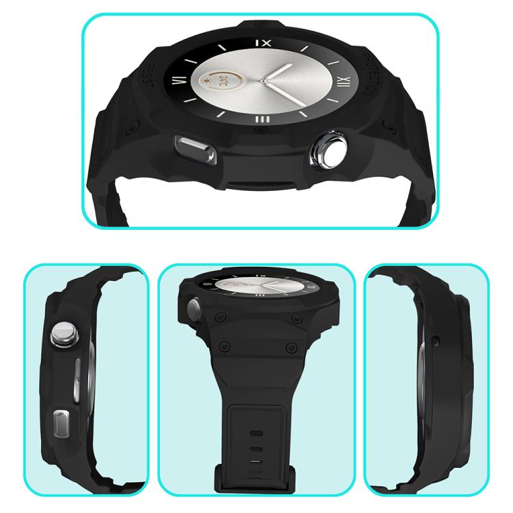 For Huawei Watch GT 6 / GT 5 / GT 4 46mm Integrated Anti-fall TPU Watch Band
