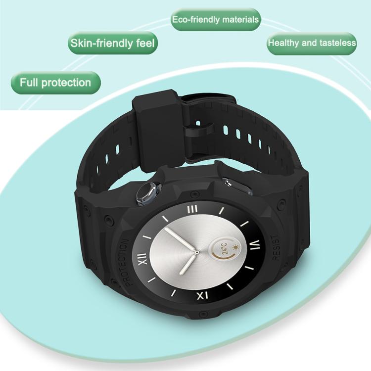 For Huawei Watch GT 6 / GT 5 / GT 4 46mm Integrated Anti-fall TPU Watch Band