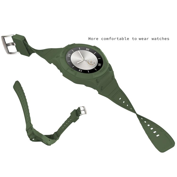 For Huawei Watch GT 6 / GT 5 / GT 4 46mm Integrated Anti-fall TPU Watch Band