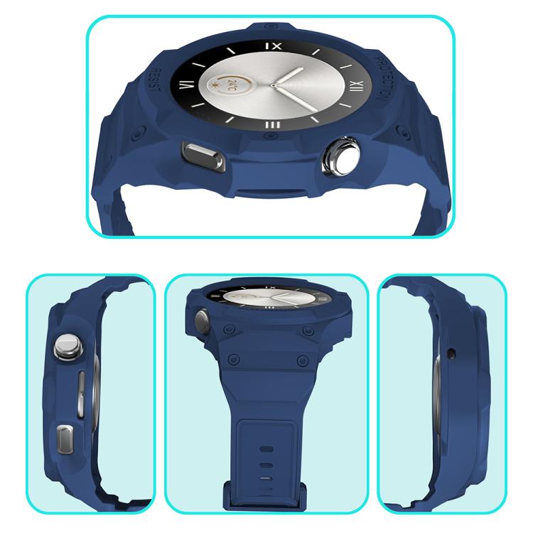 For Huawei Watch GT 6 / GT 5 / GT 4 46mm Integrated Anti-fall TPU Watch Band
