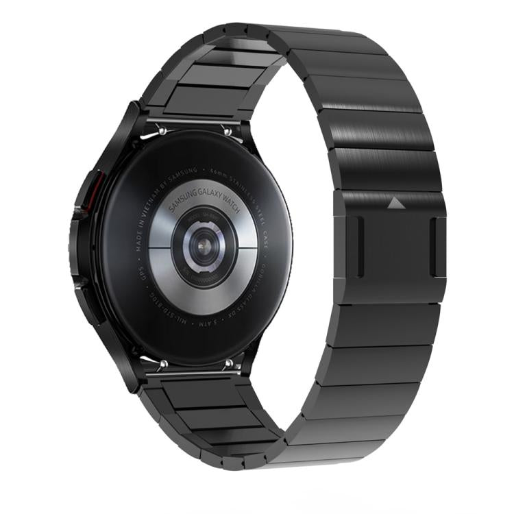 For Samsung Galaxy Watch 4 / 5 / 6 / 7 One Bead Magnetic Buckle Stainless Steel Watch Band