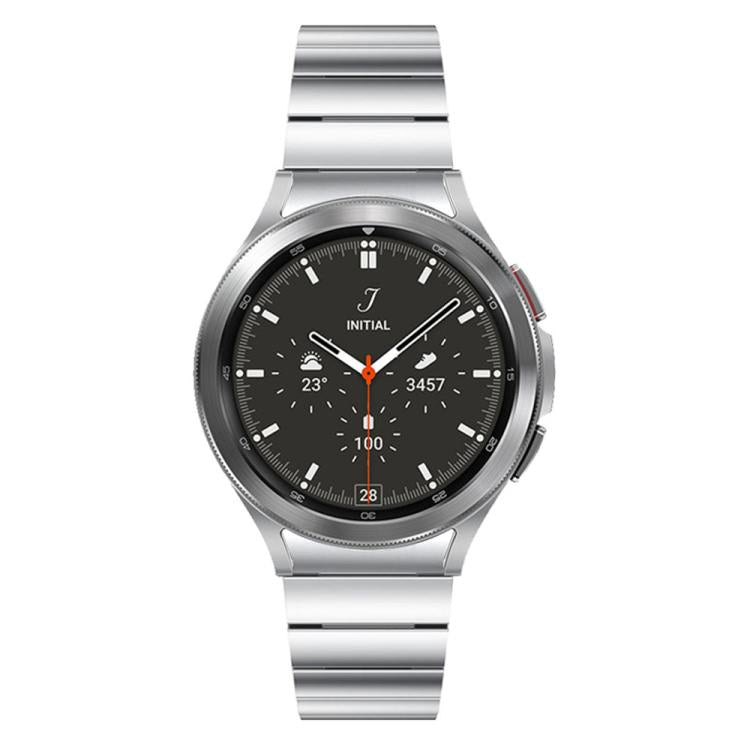 For Samsung Galaxy Watch 4 / 5 / 6 / 7 One Bead Magnetic Buckle Stainless Steel Watch Band