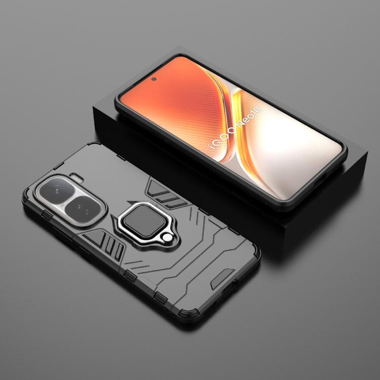 For vivo iQOO Neo10 Magnetic Ring Holder PC + TPU Phone Case