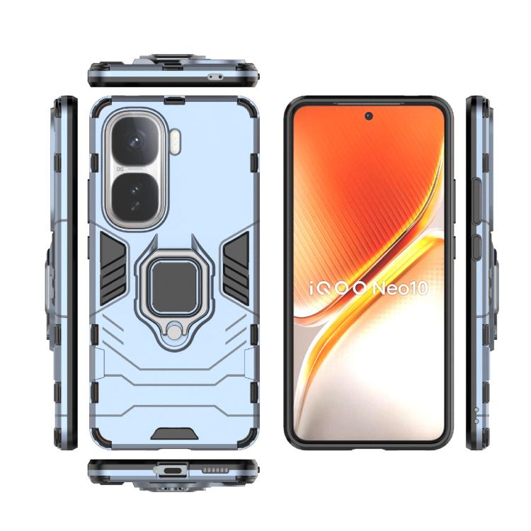 For vivo iQOO Neo10 Magnetic Ring Holder PC + TPU Phone Case