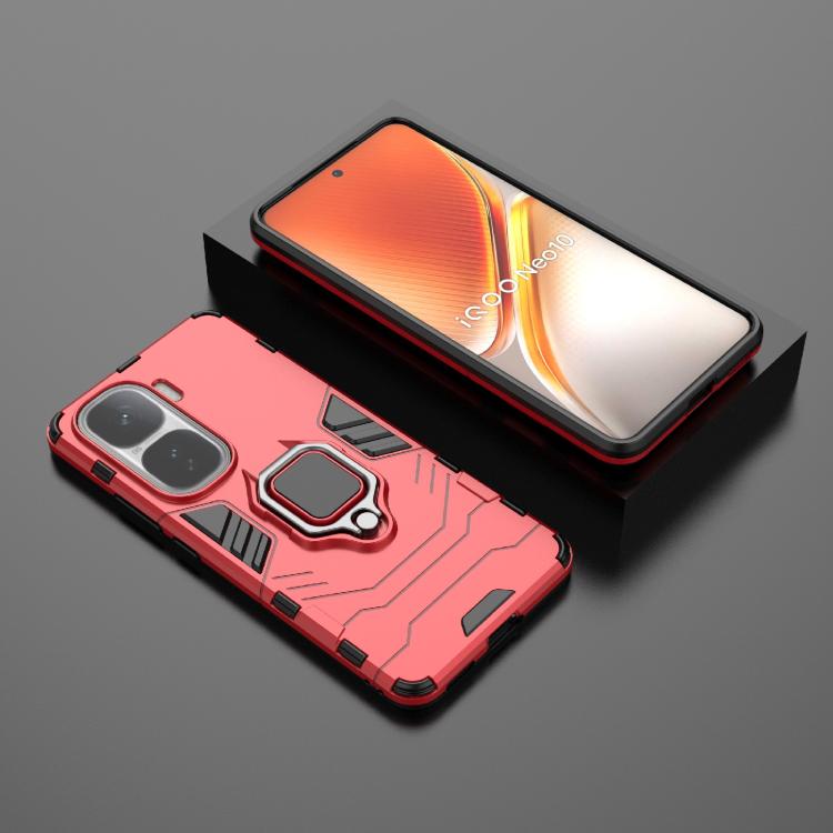 For vivo iQOO Neo10 Magnetic Ring Holder PC + TPU Phone Case