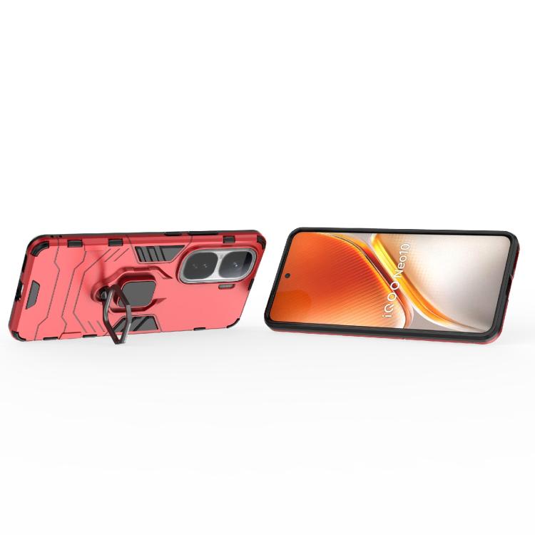 For vivo iQOO Neo10 Magnetic Ring Holder PC + TPU Phone Case