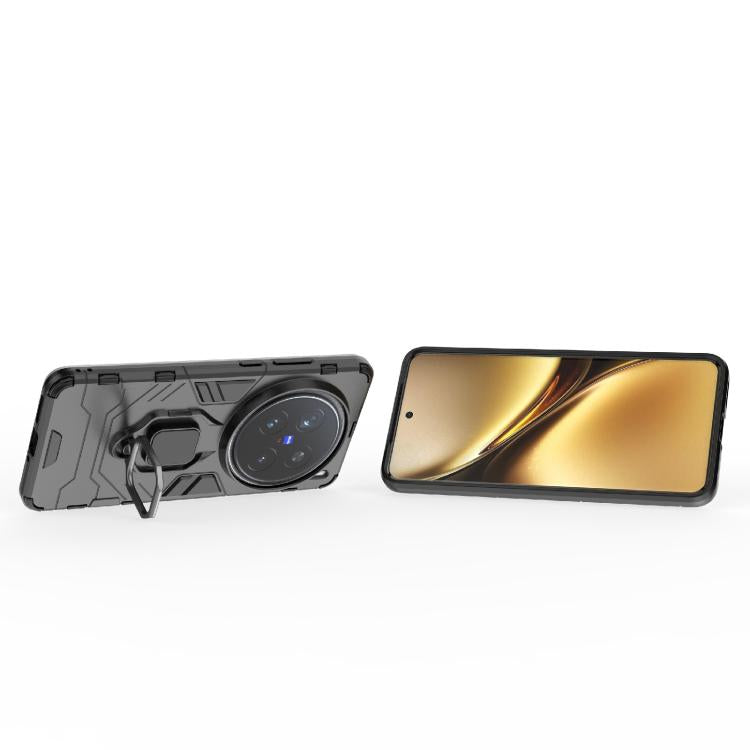 For vivo X200 Pro Magnetic Ring Holder PC + TPU Phone Case