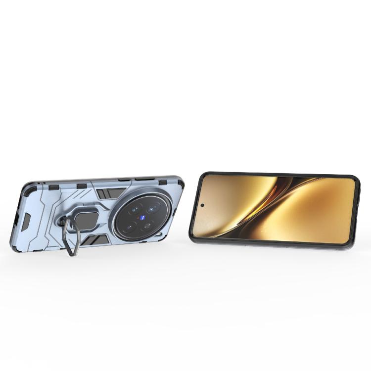For vivo X200 Pro Magnetic Ring Holder PC + TPU Phone Case