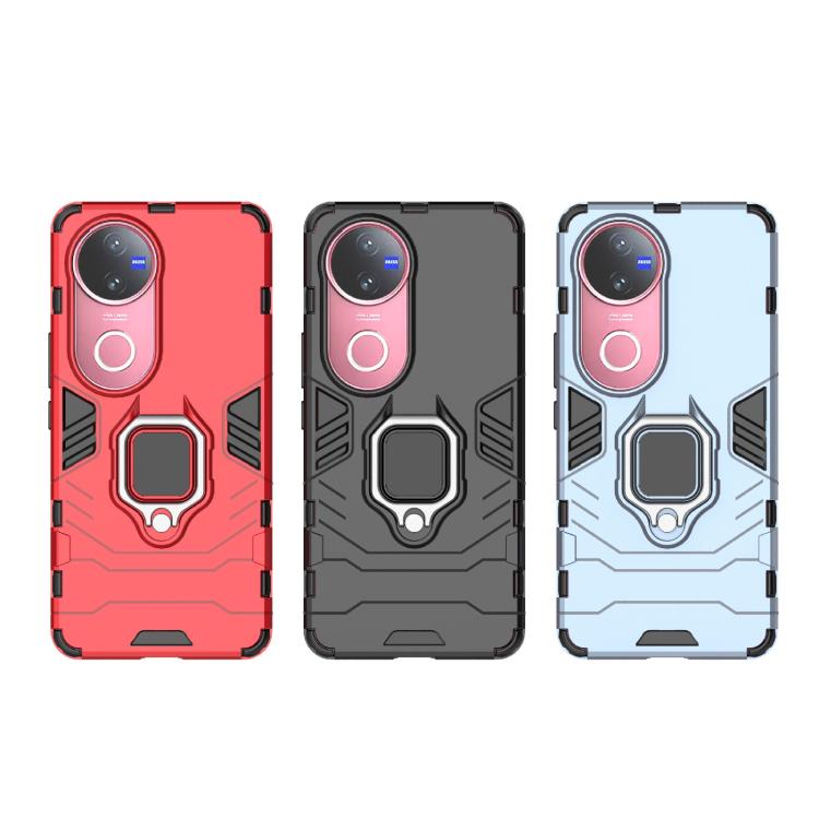 For vivo V50 5G Magnetic Ring Holder PC + TPU Phone Case