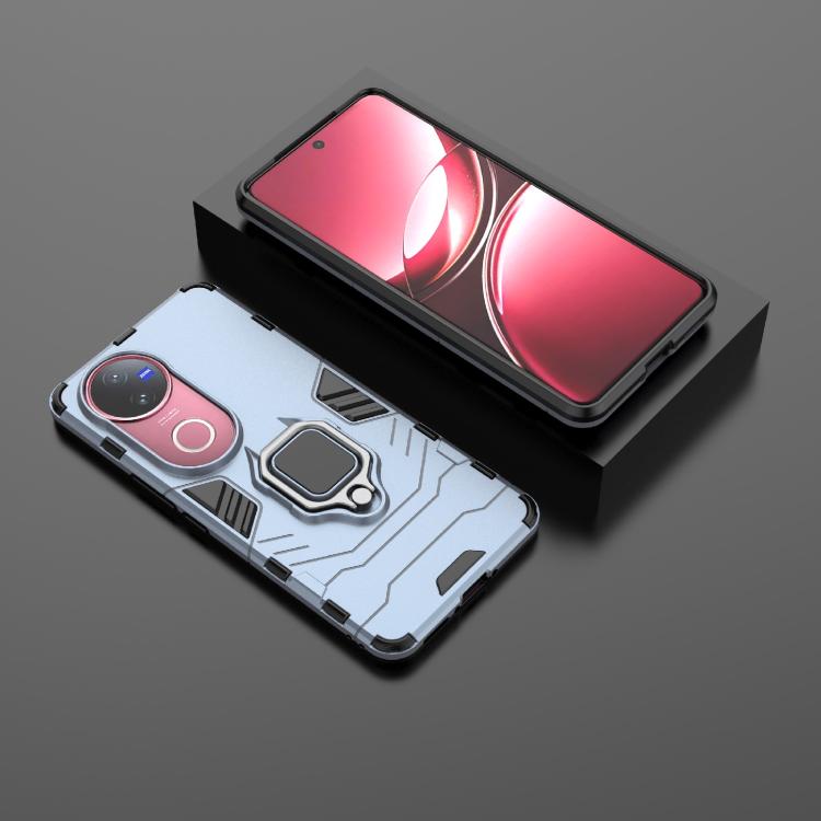 For vivo V50 5G Magnetic Ring Holder PC + TPU Phone Case