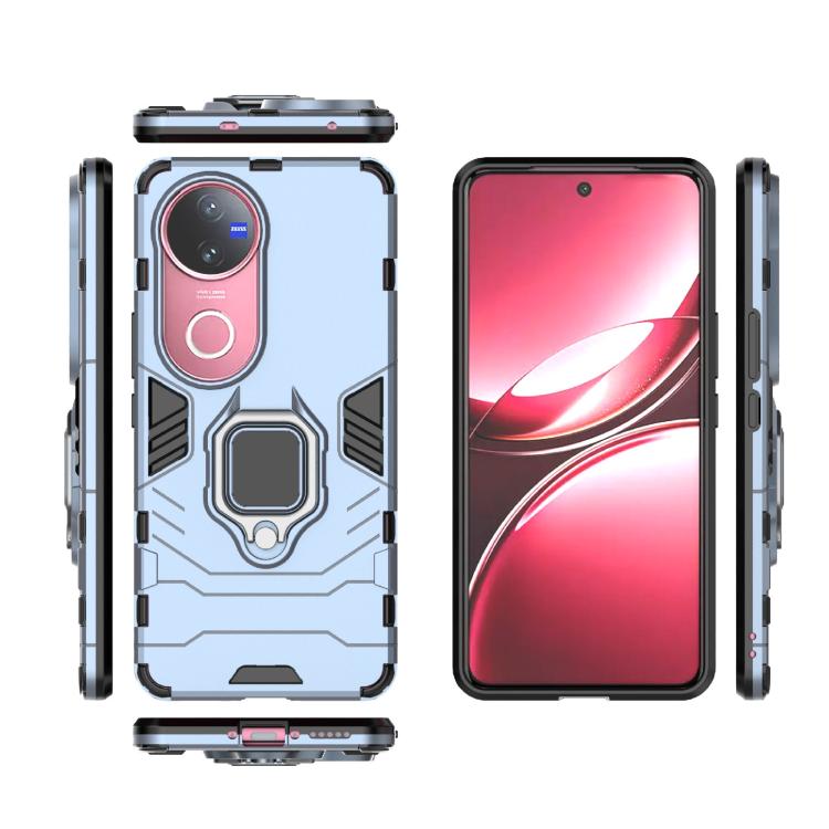 For vivo V50 5G Magnetic Ring Holder PC + TPU Phone Case