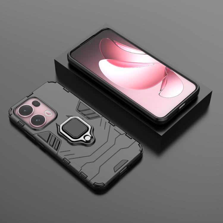 For OPPO Reno13 Pro 5G Global Magnetic Ring Holder PC + TPU Phone Case