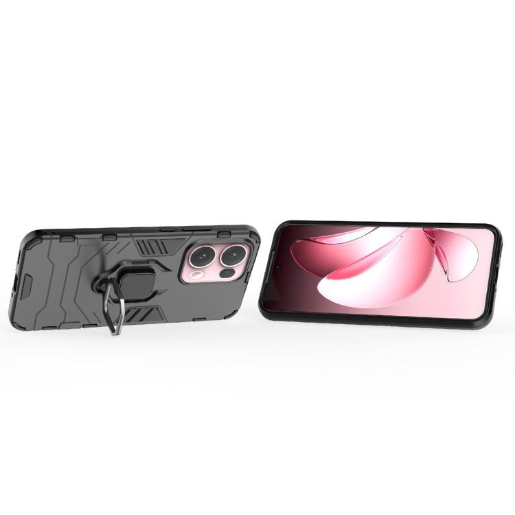 For OPPO Reno13 Pro 5G Global Magnetic Ring Holder PC + TPU Phone Case