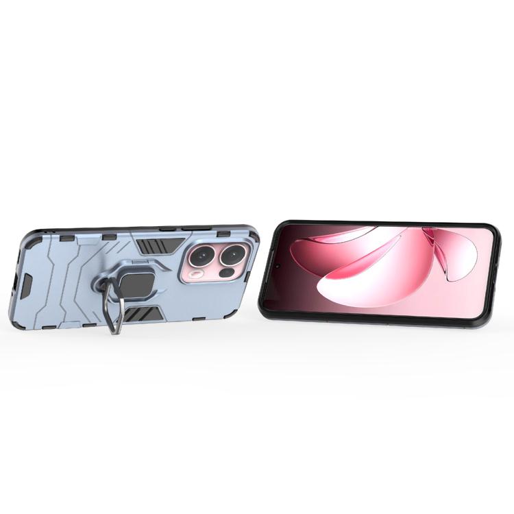 For OPPO Reno13 Pro 5G Global Magnetic Ring Holder PC + TPU Phone Case