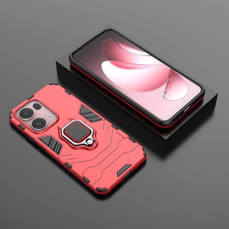 For OPPO Reno13 Pro 5G Global Magnetic Ring Holder PC + TPU Phone Case