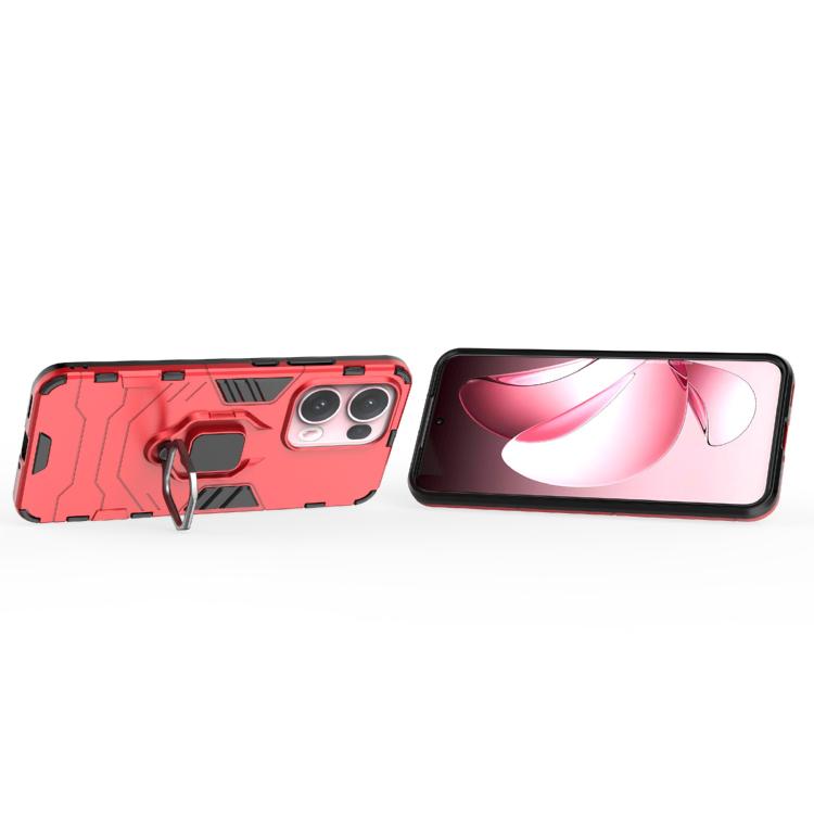 For OPPO Reno13 Pro 5G Global Magnetic Ring Holder PC + TPU Phone Case