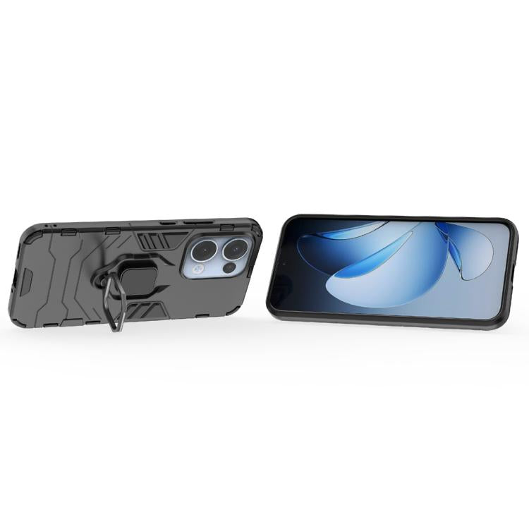 For OPPO Reno13 5G Global Magnetic Ring Holder PC + TPU Phone Case