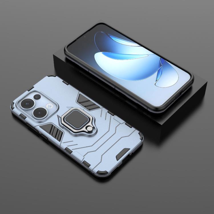 For OPPO Reno13 5G Global Magnetic Ring Holder PC + TPU Phone Case