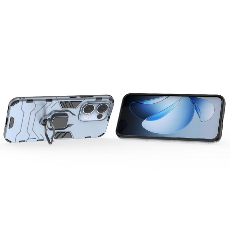 For OPPO Reno13 5G Global Magnetic Ring Holder PC + TPU Phone Case