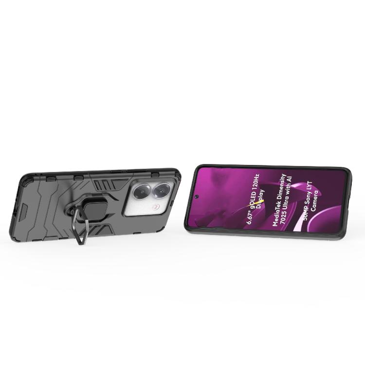 For Xiaomi Poco M7 Pro 5G Magnetic Ring Holder PC + TPU Phone Case