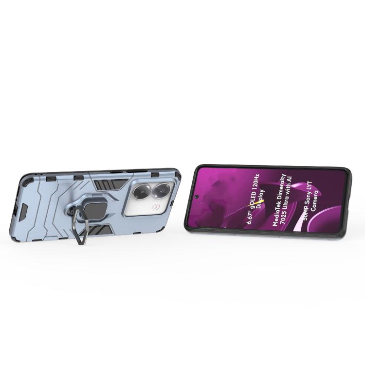 For Xiaomi Poco M7 Pro 5G Magnetic Ring Holder PC + TPU Phone Case