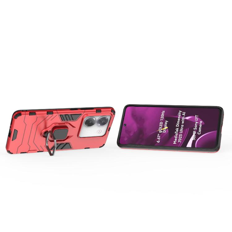 For Xiaomi Poco M7 Pro 5G Magnetic Ring Holder PC + TPU Phone Case