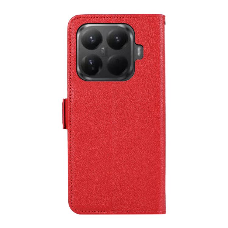 For Xiaomi 15T Pro 5G ABEEL Side-Magnetic Litchi Pattern Leather RFID Phone Case