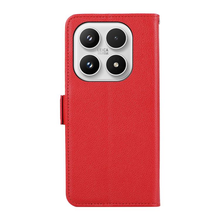 For Xiaomi 17 ABEEL Side-Magnetic Litchi Pattern Leather RFID Phone Case