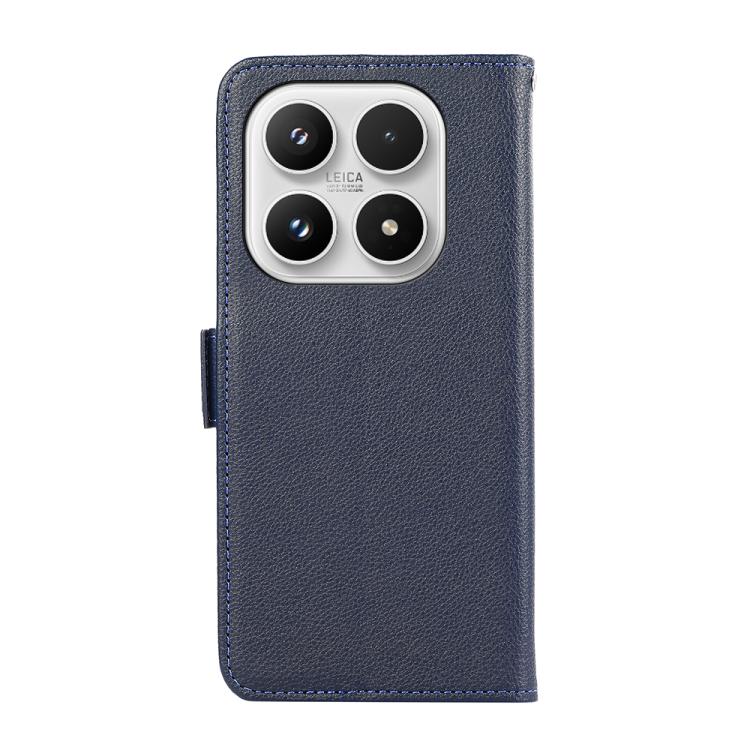 For Xiaomi 17 ABEEL Side-Magnetic Litchi Pattern Leather RFID Phone Case