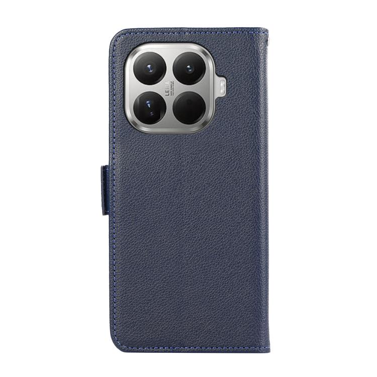 For Xiaomi 17T 5G ABEEL Side-Magnetic Litchi Pattern Leather RFID Phone Case