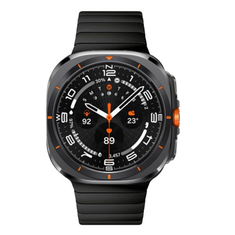 For Samsung Galaxy Watch Ultra 47mm / Ultra 2025 Bamboo Norman Buckle Titanium Alloy Watch Band