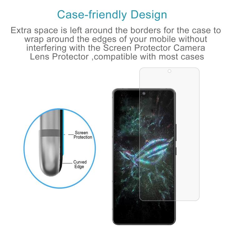 For Asus ROG Phone 9 FE 10pcs 0.26mm 9H 2.5D Tempered Glass Film