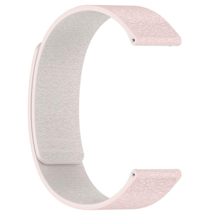 22mm Cloud Wood Grain Silicone Magnetic Watch Band