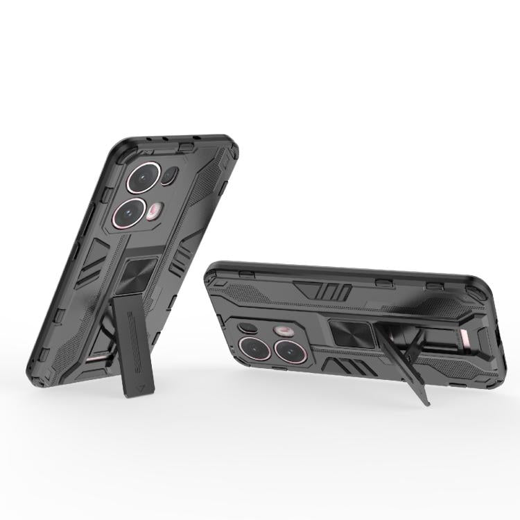 For OPPO Reno13 Pro 5G Global Supersonic PC + TPU Holder Phone Case