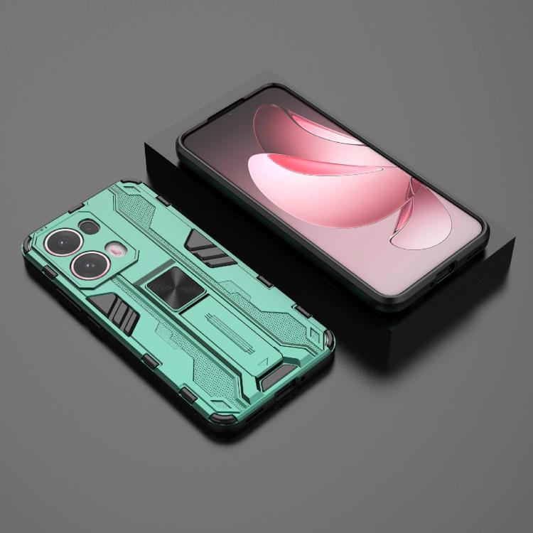 For OPPO Reno13 Pro 5G Global Supersonic PC + TPU Holder Phone Case