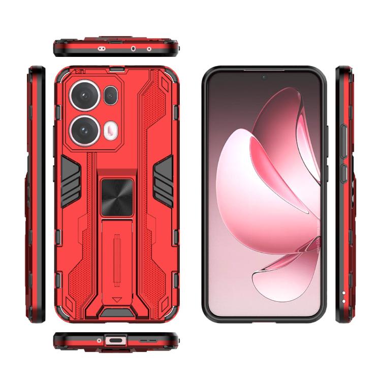 For OPPO Reno13 Pro 5G Global Supersonic PC + TPU Holder Phone Case